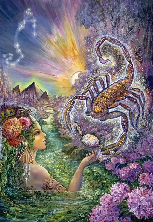 Signe du Zodiaque - Scorpion - Josephine Wall