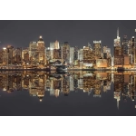 New York Skyline bei Nacht