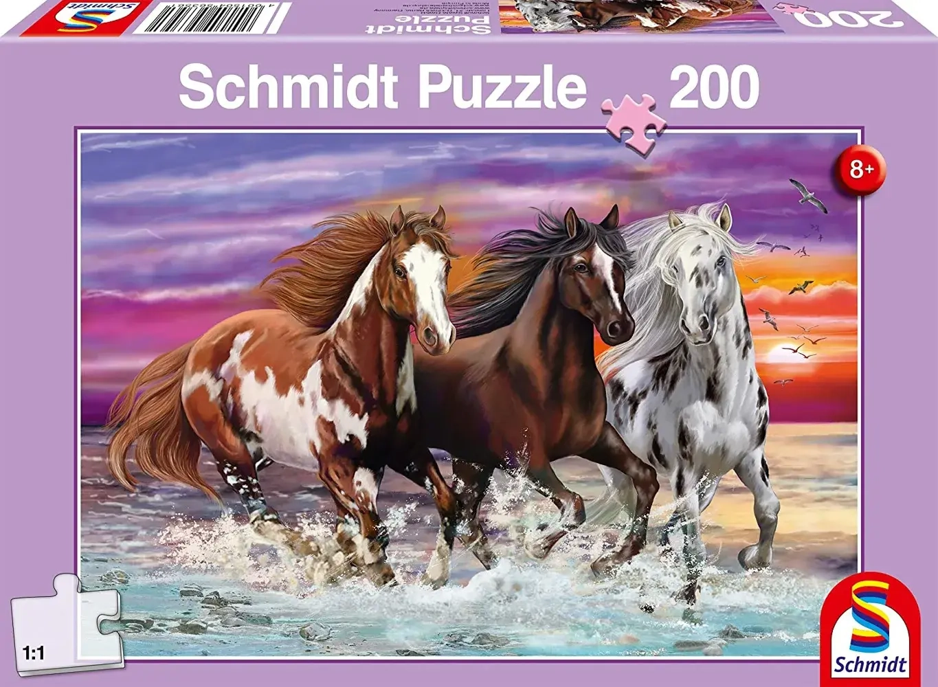 Wildes Pferde-Trio