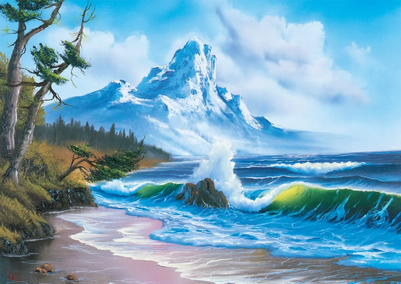 Berg am Meer - Bob Ross