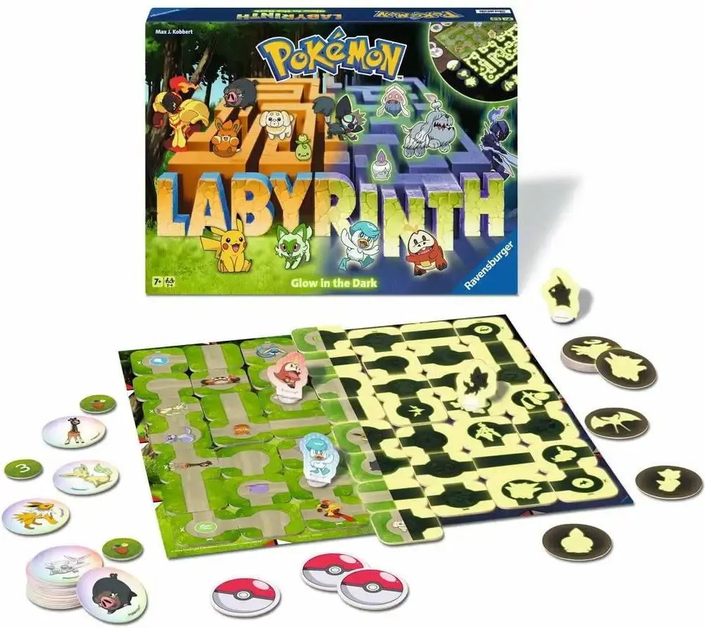 Pokémon Labyrinth - Glow in the Dark - DE/FR/IT/EN