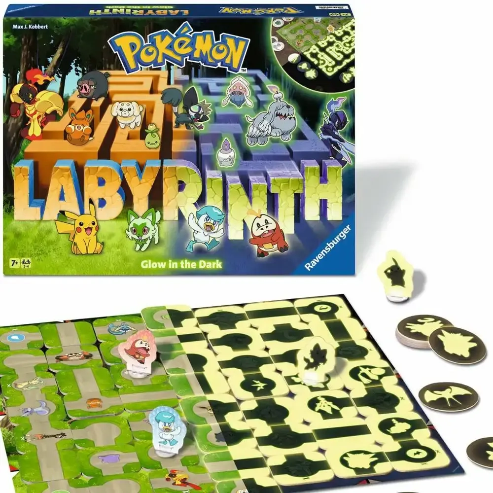 Pokémon Labyrinth - Glow in the Dark - DE/FR/IT/EN