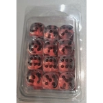 Dice4friends 16mm Würfel D6 Transparent (12)