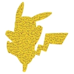 Pokémon Shaped Puzzle Pikachu (727 Teile)