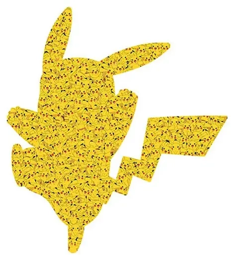 Pokémon Shaped Puzzle Pikachu (727 Teile)