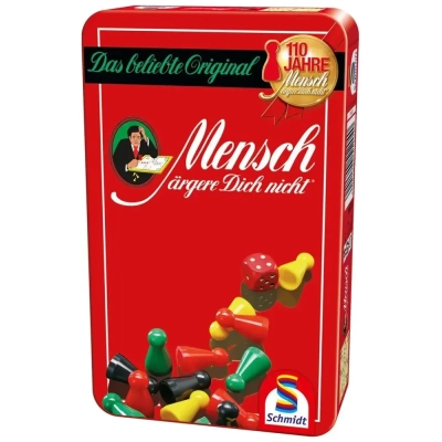 Mensch ärgere Dich nicht - Mitbringspiel Metalldose