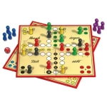 Mensch ärgere Dich nicht mit grossen Spielfiguren