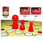 Mensch ärgere Dich nicht mit grossen Spielfiguren