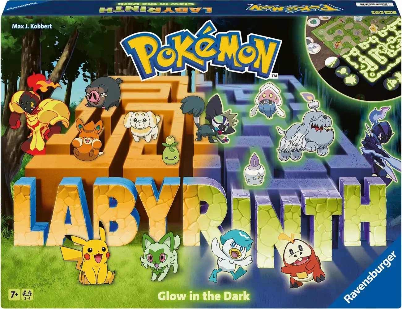 Pokémon Labyrinth - Glow in the Dark - DE/FR/IT/EN