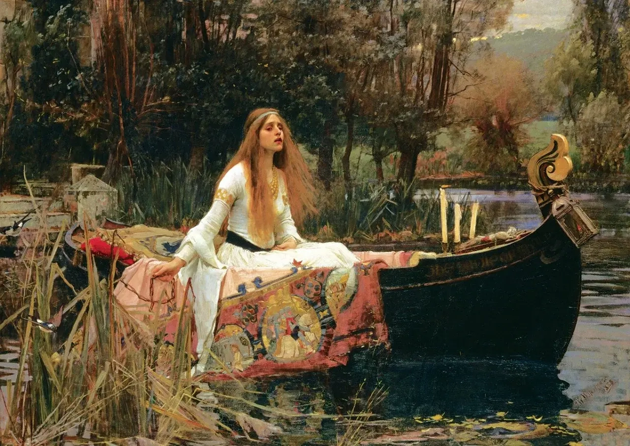 The Lady of Shalott - 1888 - John William Waterhouse
