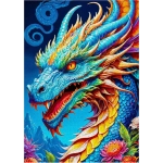 Blauer Drache
