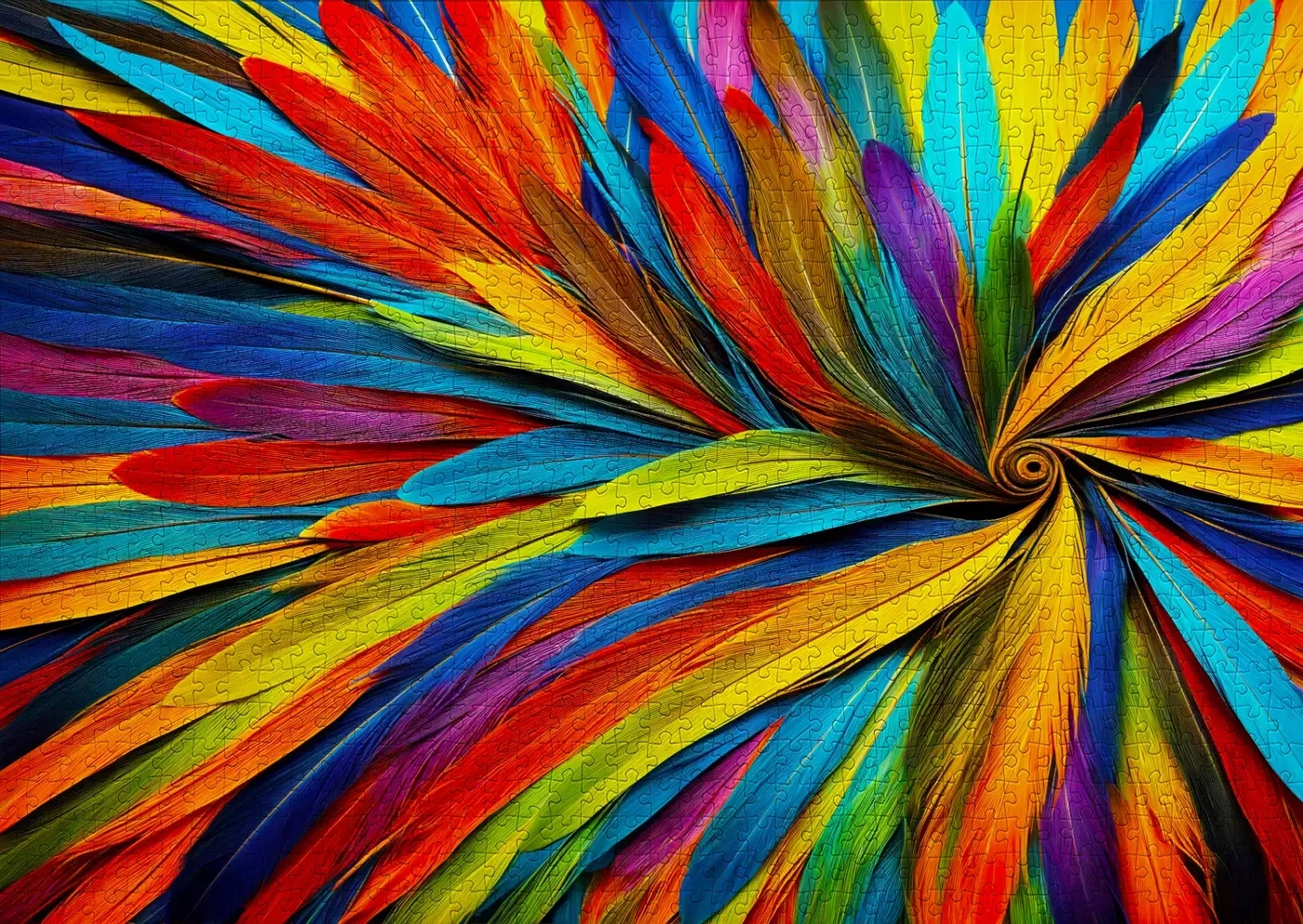 Bunte Federn