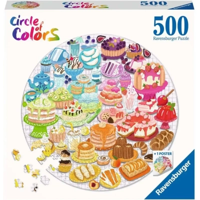 Puzzle Circle of Colors Desserts