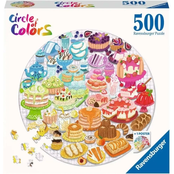 Puzzle Circle of Colors Desserts