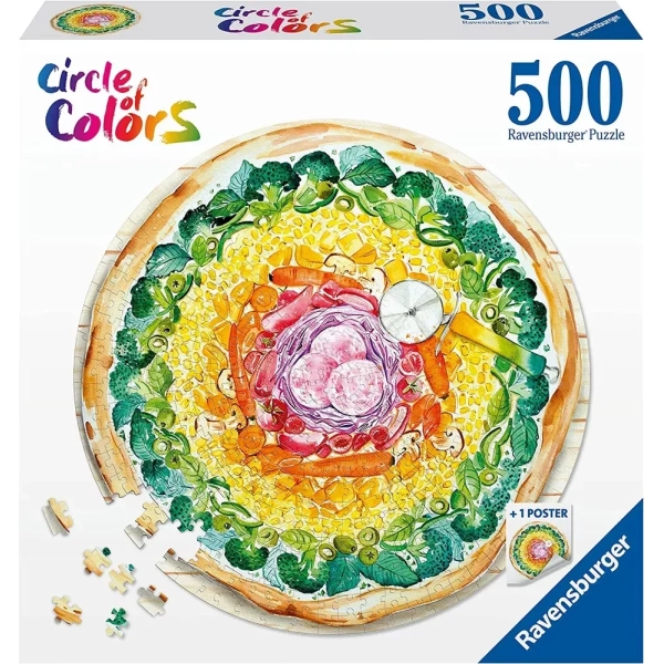 Circle of Colors - Pizza