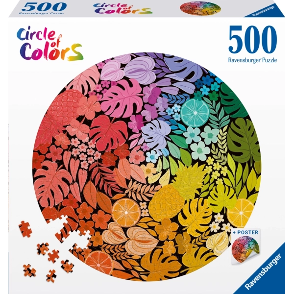 Circle of colors -Tropical