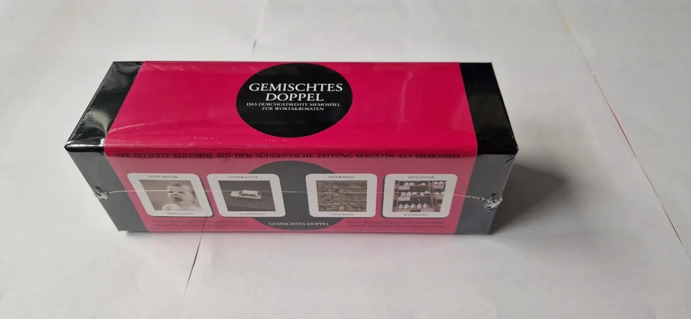 Gemischtes Doppel 2 – Das durchgedrehte Memospiel für Wortakrobaten