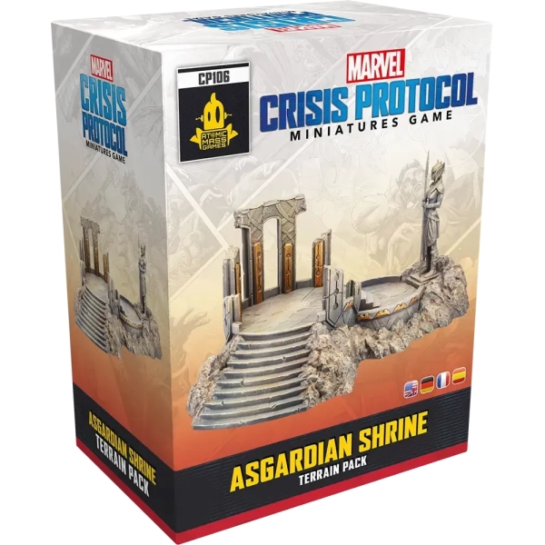 Marvel: Crisis Protocol Asgardian Shrine Terrain Pack Unboxed...