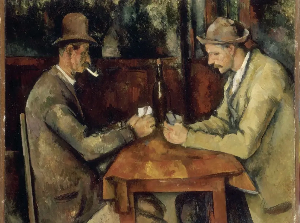 Paul Cézanne: Les Joueurs de Cartes, 1894-1895