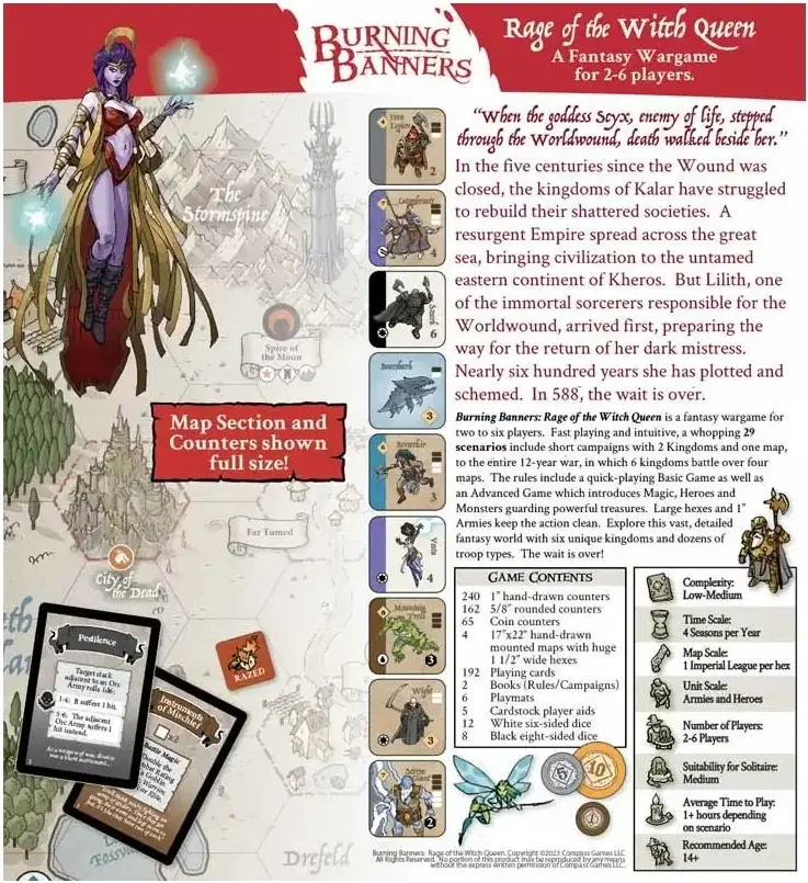 Burning Banners: Rage of the Witch Queen - EN