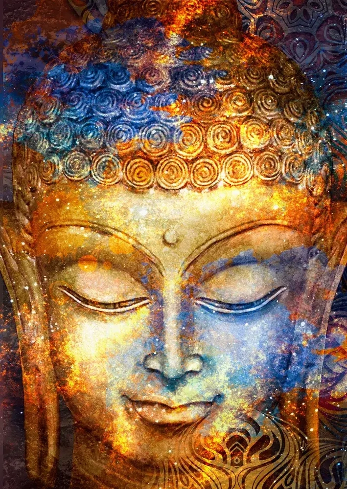 Lächender Buddha