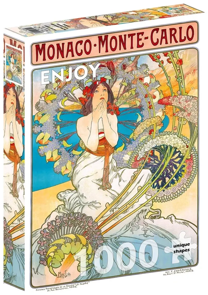 Monaco Monte Carlo, Alphonse Mucha