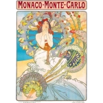 Monaco Monte Carlo, Alphonse Mucha
