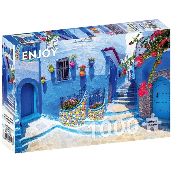 Blaue Gasse in Chefchaouen, Marokko Blaue Gasse in Chefchaouen, Marokko