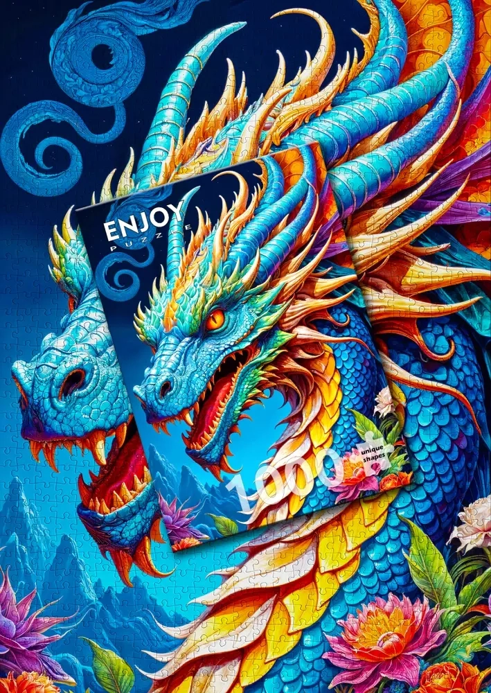 Blauer Drache