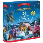 Puzzle Adventskalender - Weihnachtskrippe - 24 Puzzles