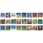 Puzzle Adventskalender - Weihnachtskrippe - 24 Puzzles