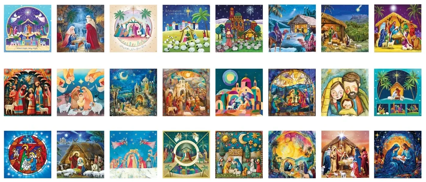 Puzzle Adventskalender - Weihnachtskrippe - 24 Puzzles