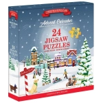 Puzzle Adventskalender - Christmas Town Fair - 24 Puzzles