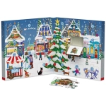 Puzzle Adventskalender - Christmas Town Fair - 24 Puzzles