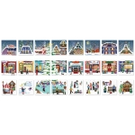Puzzle Adventskalender - Christmas Town Fair - 24 Puzzles