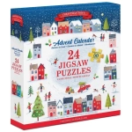 Puzzle Adventskalender - Weihnachtsstadt - 24 Puzzles