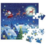 Puzzle Adventskalender - Weihnachtsstadt - 24 Puzzles