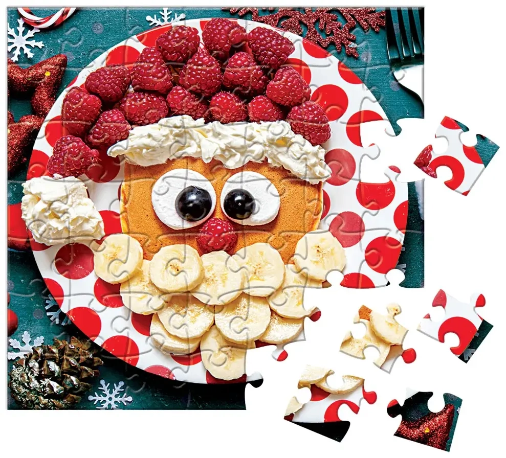 Puzzle Adventskalender - Weihnachtsleckereien - 24 Puzzles