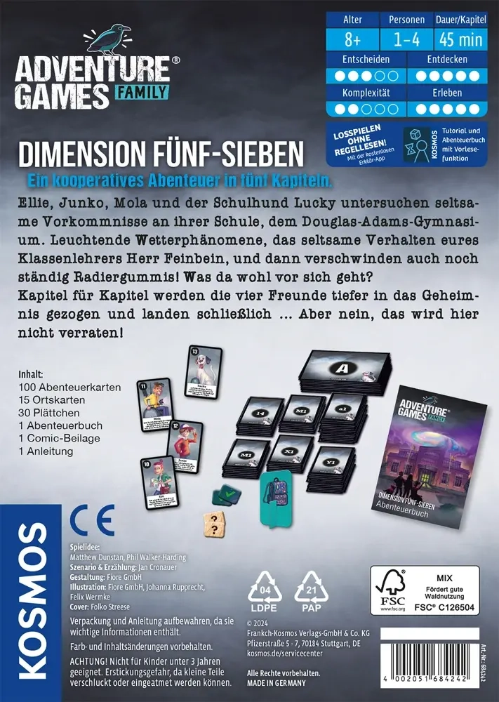 Adventure Games Family - Dimension Fünf-Sieben - DE
