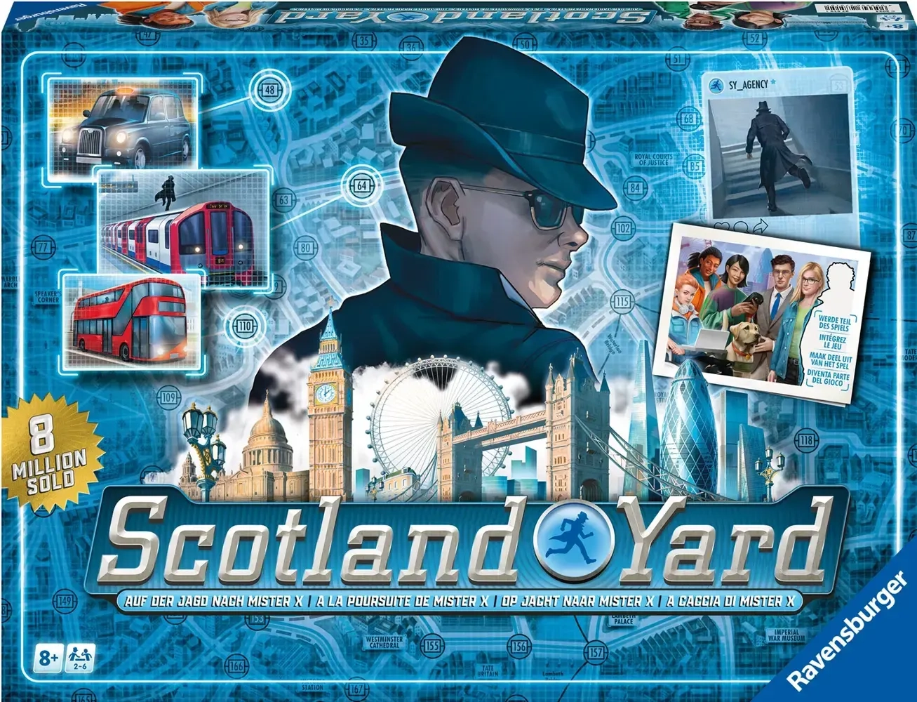 Scotland Yard 2024 - DE/FR/IT/EN