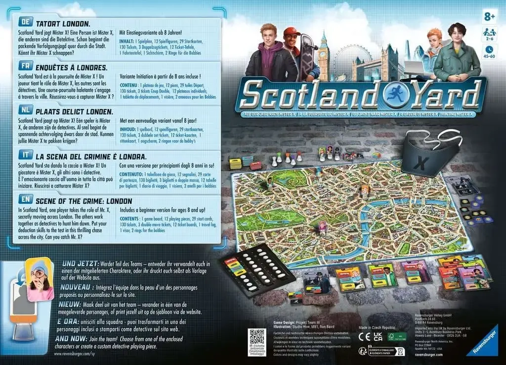 Scotland Yard 2024 - DE/FR/IT/EN