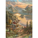 Pracht am Seeufer - Thomas Kinkade Studios