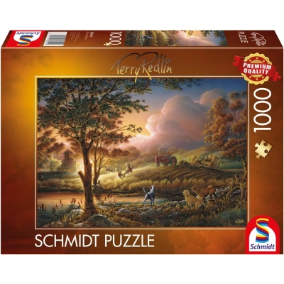 Sonnengold über reifen Feldern - Terry Redlin