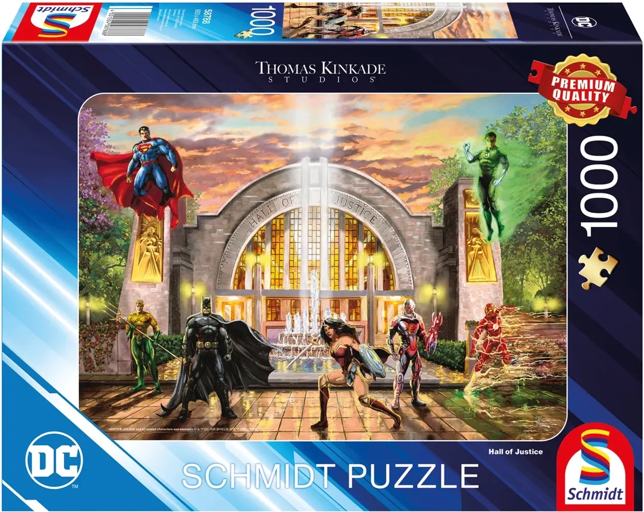 DC Universum - Liga der Gerechtigkeit - Thomas Kinkade Studios