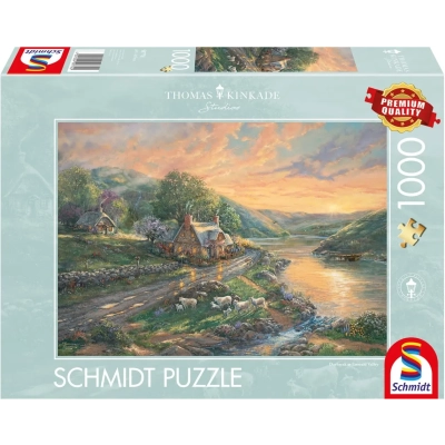 Tagesanbruch im Emerald Valley - Thomas Kinkade Studios
