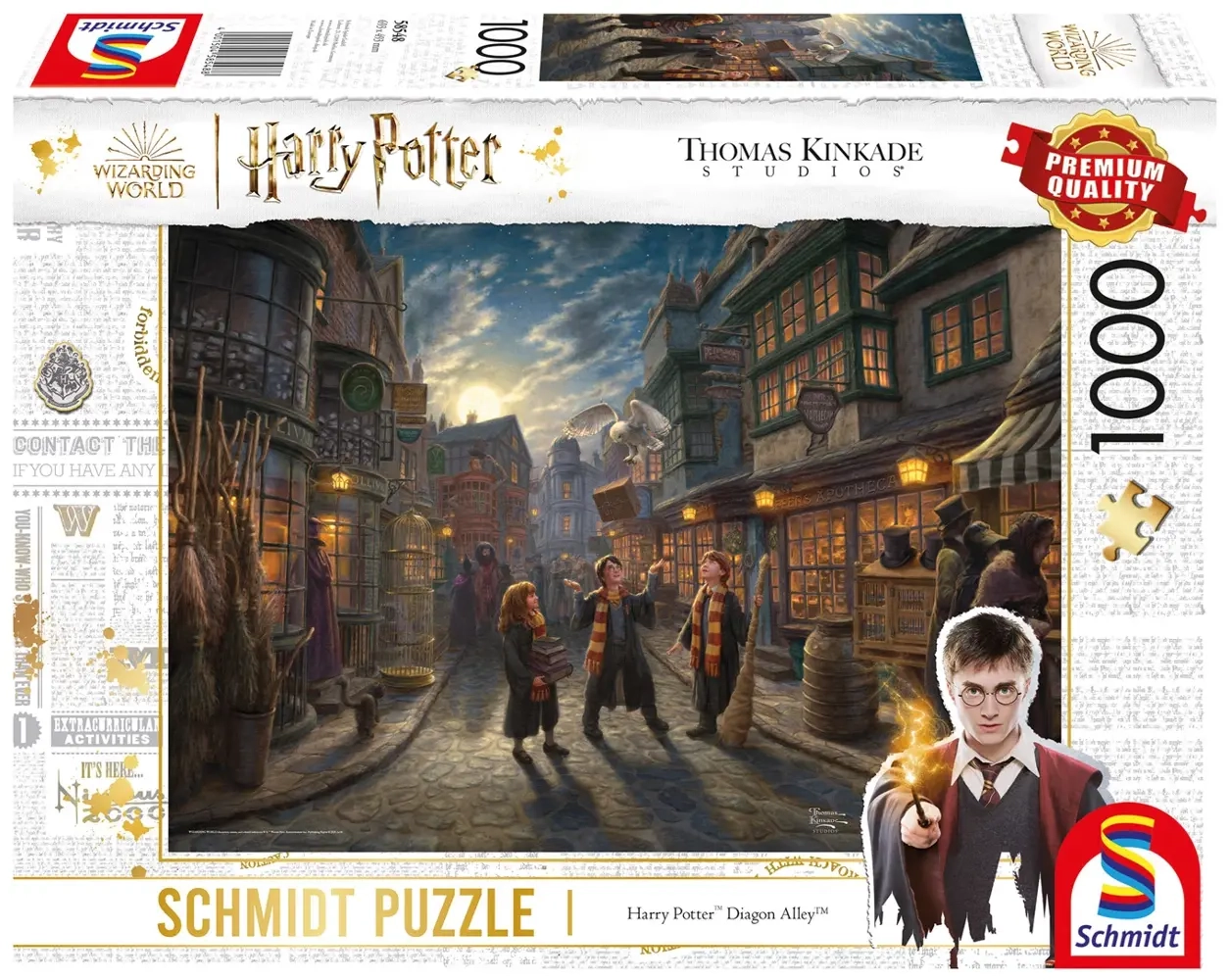 Harry Potter - Die Winkelgasse - Thomas Kinkade Studios