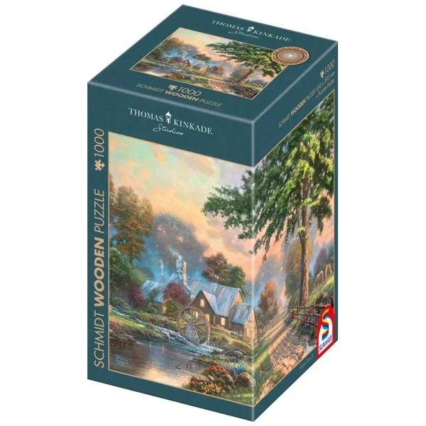 Holzpuzzle - Rückblick zu alten Zeiten - Thomas Kinkade Studios