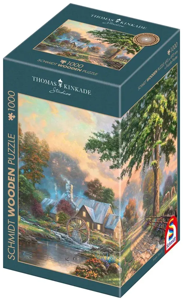 Holzpuzzle - Rückblick zu alten Zeiten - Thomas Kinkade Studios