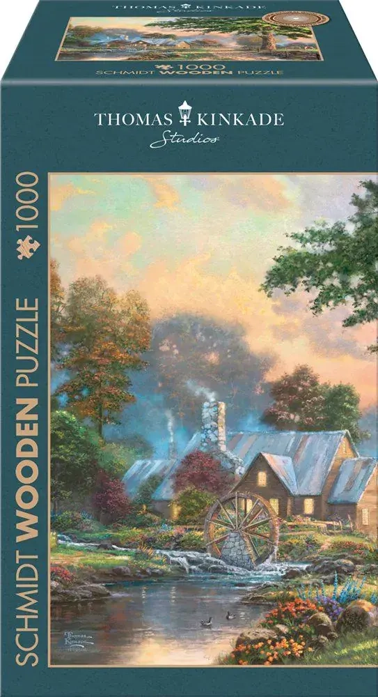 Holzpuzzle - Rückblick zu alten Zeiten - Thomas Kinkade Studios