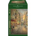 Holzpuzzle - Cáfe in Paris - Thomas Kinkade Studios